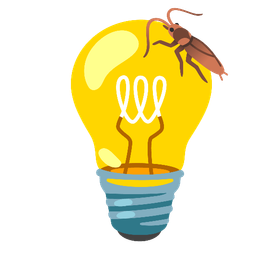cockroach and light bulb
