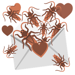 cockroach and love letter