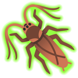 cockroach and radioactive