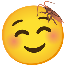 Cockroach and Smiling face