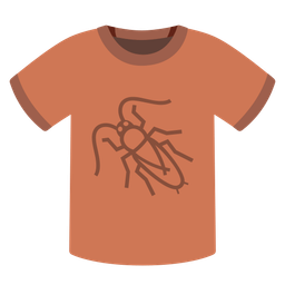 cockroach and t-shirt