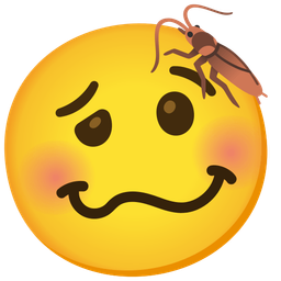 cockroach and woozy face