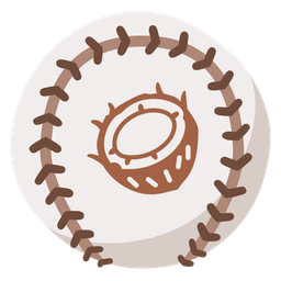 coconut and baseball