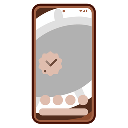 coconut and mobile phone