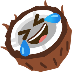 Coconut and Rolling on the floor laughing