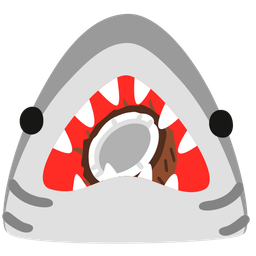 coconut and shark