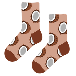 coconut and socks