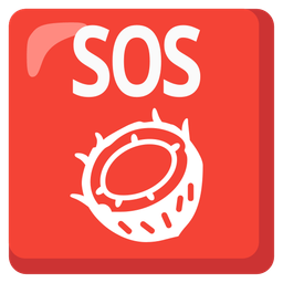 coconut and SOS button