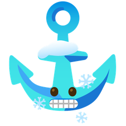 cold face and anchor