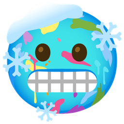 cold face and artist palette