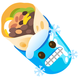 cold face and burrito