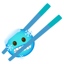 cold face and chopsticks