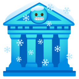 cold face and classical building