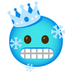 cold face and crown