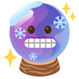 cold face and crystal ball