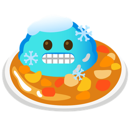 cold face and curry rice