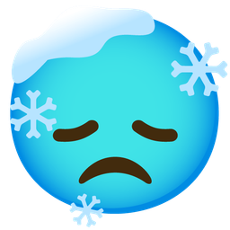 cold face and disappointed face