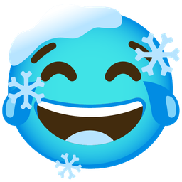 Cold face and Face with tears of joy