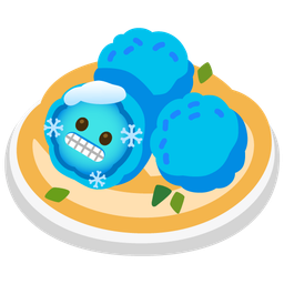 cold face and falafel