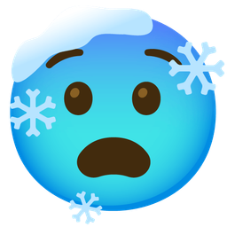 cold face and fearful face