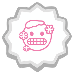 cold face and fish cake with swirl