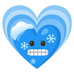cold face and growing heart