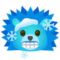 cold face and hedgehog