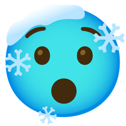 cold face and hushed face