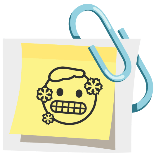 Cold face and Linked paperclips