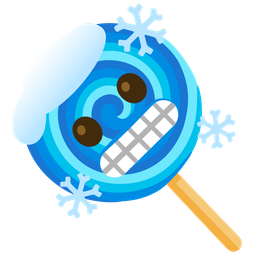 cold face and lollipop