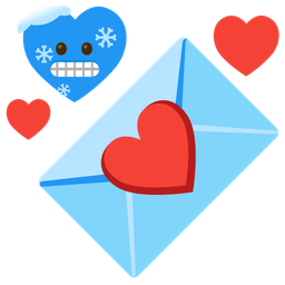 cold face and love letter