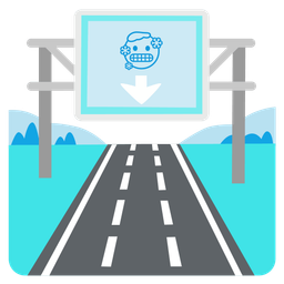 cold face and motorway