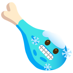 cold face and poultry leg