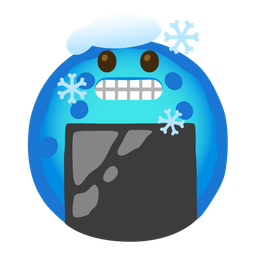 cold face and rice cracker