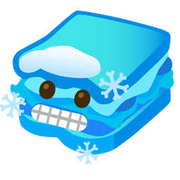 cold face and sandwich