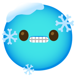 Cold face and Smiling face with smiling eyes