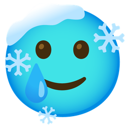 Cold face and Smiling face with tear