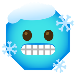 cold face and stop sign