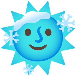 cold face and sun with face