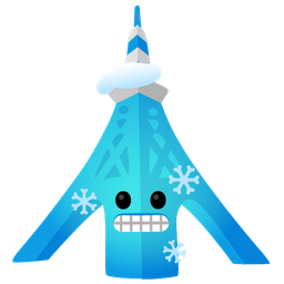 cold face and Tokyo tower