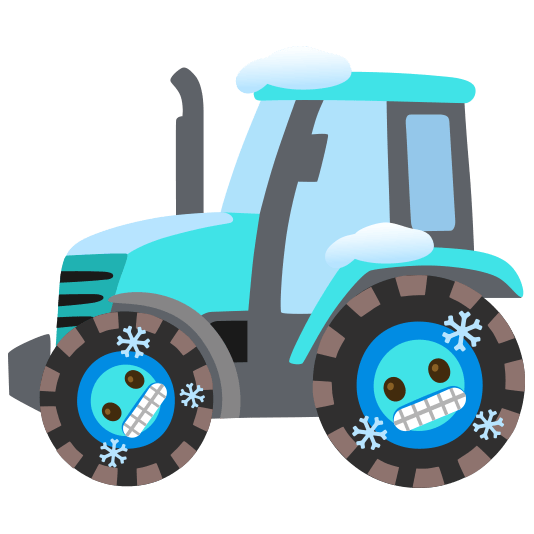 Cold face and Tractor