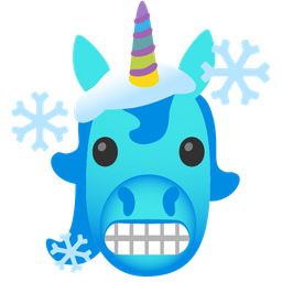 cold face and unicorn