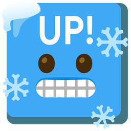 cold face and UP! button