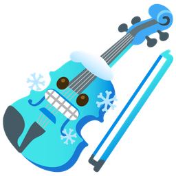 cold face and violin