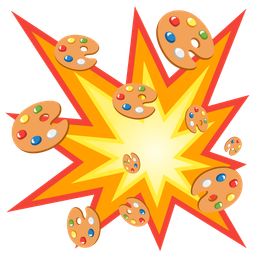 collision and artist palette