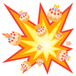 collision and birthday cake