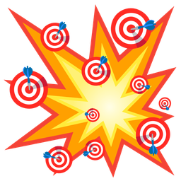 collision and bow and arrow