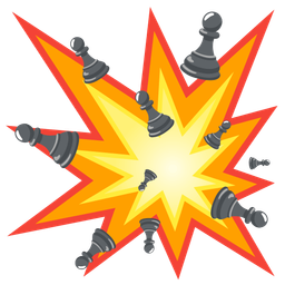 collision and chess pawn