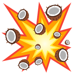 collision and coconut