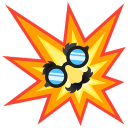 collision and disguised face